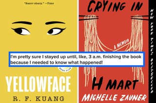 Book covers of