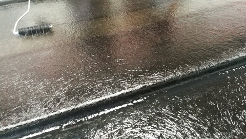 resin saturated chopped strand mat
